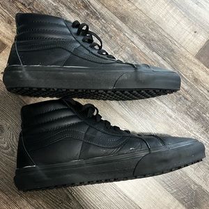 Men’s Vans high tops - all black